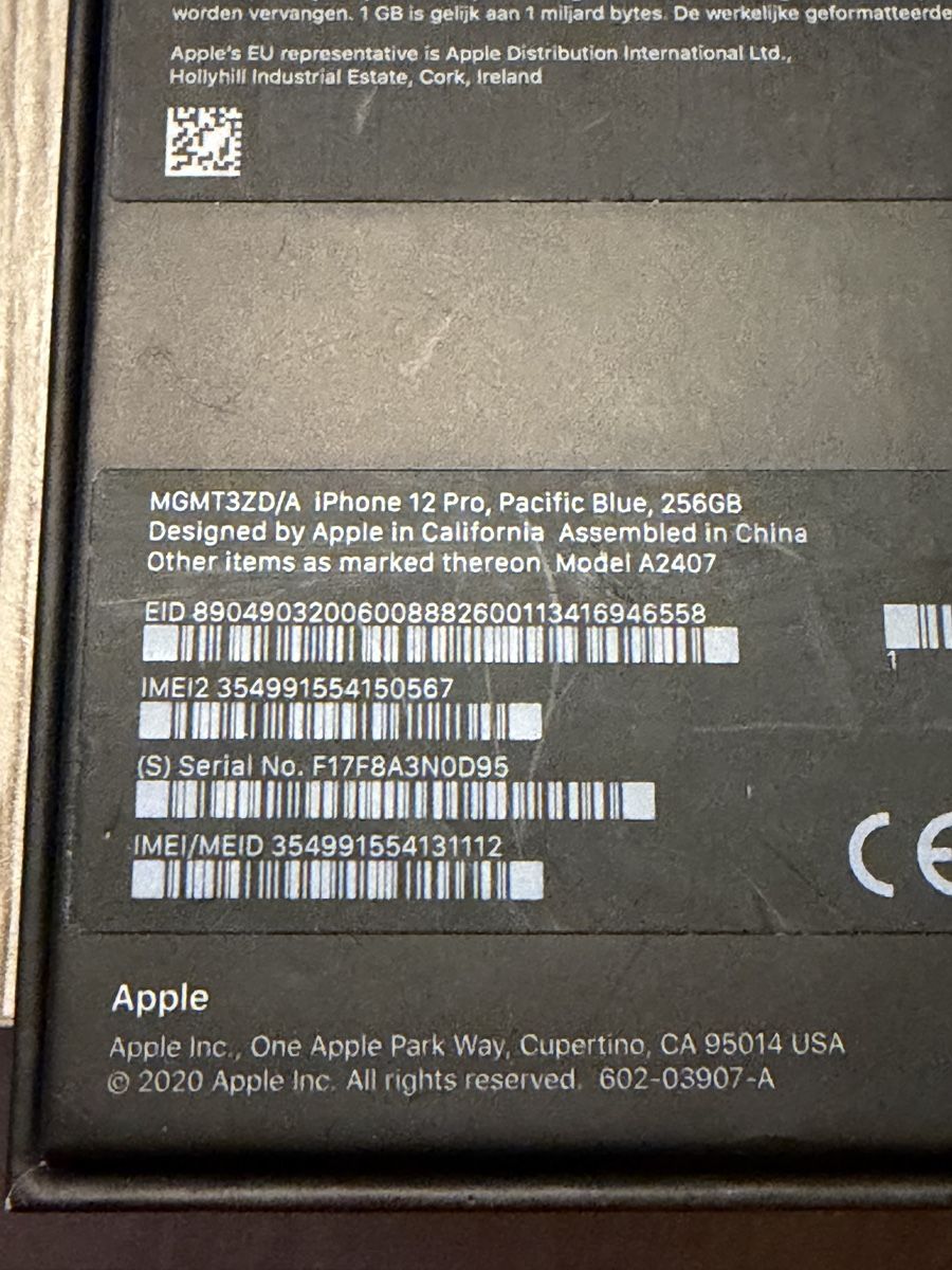 Apple Handys / Smartphones: iPhone 12 Pro 256GB Defekt ! – Defekt aus Steinebrunn von Psiuniu9 6