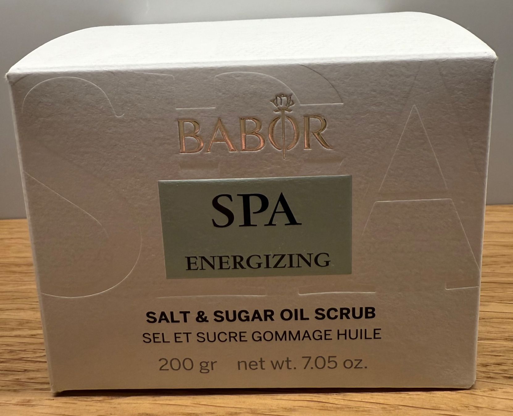 Altro per la cura del corpo: Babor SPA Energizing Salt & Sugar Oil Scrub – Nuovo e nell'imballaggio originale da St. Erhard venduto da ver_8gzm