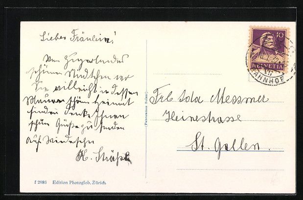 Cartoline postali: AK Zug, Teilansicht mit Rigi, 1932 – Usato da Berlin venduto da bartko-reher 1