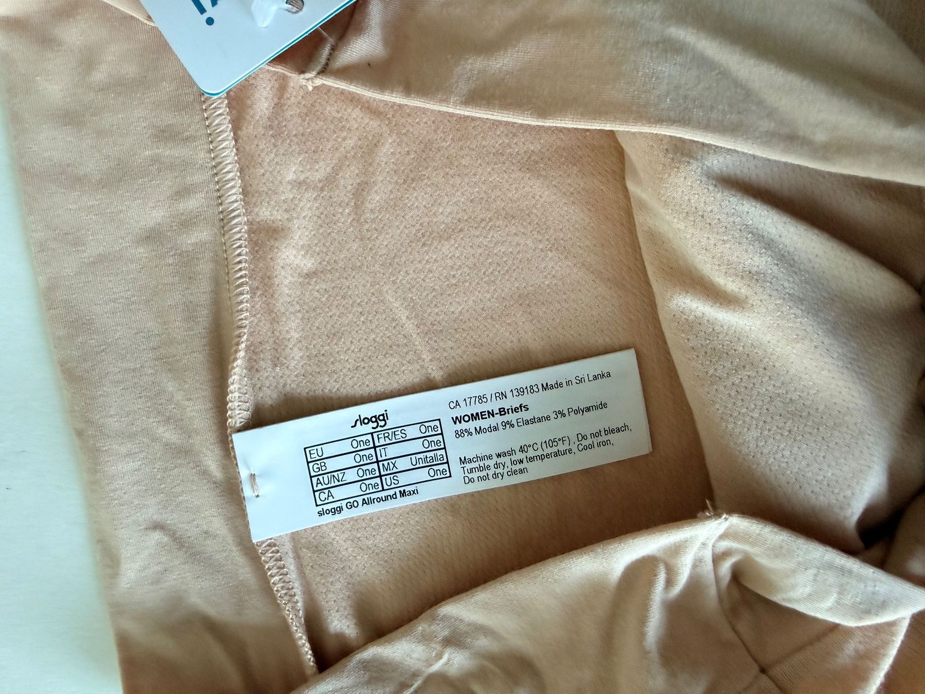Sloggi Sonstige Unterwäsche: SLOGGI, Maxi Go Allround, One Size, 2 Stück in Hellbeige – Neu und originalverpackt aus Rudolfstetten von gst_g7xl 2