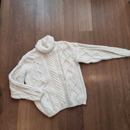 Vintage CalvinKlein Rollkragenpullover aus 80er Jahren, Gr.M