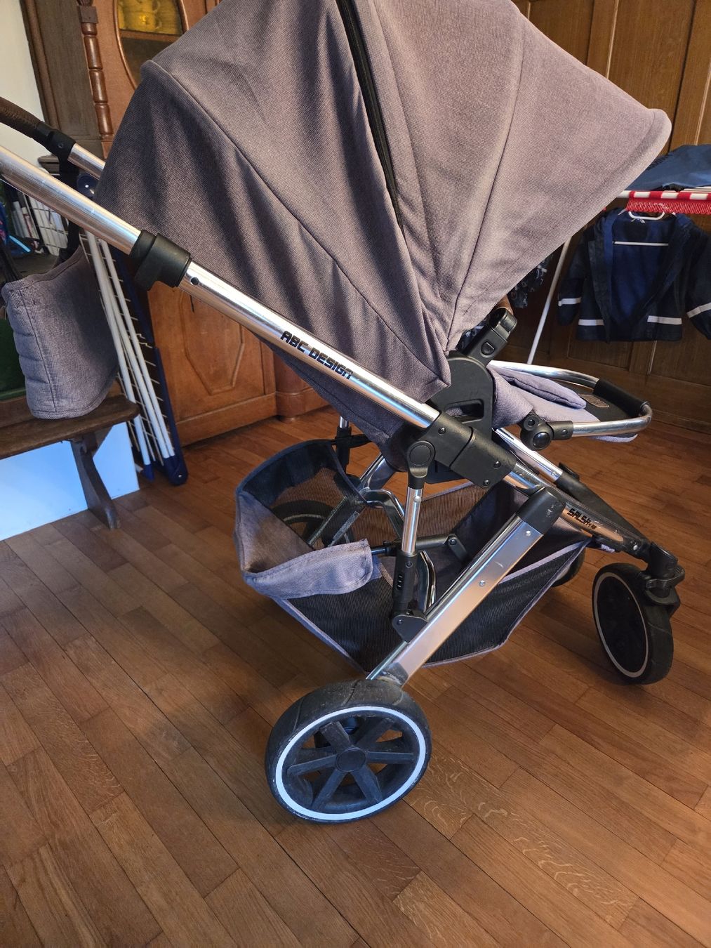ABC Design Carrozzine: ABC Design Salsa Kinderwagen mit Thule wintersack – Usato da Biberist venduto da lukaskoenig 3
