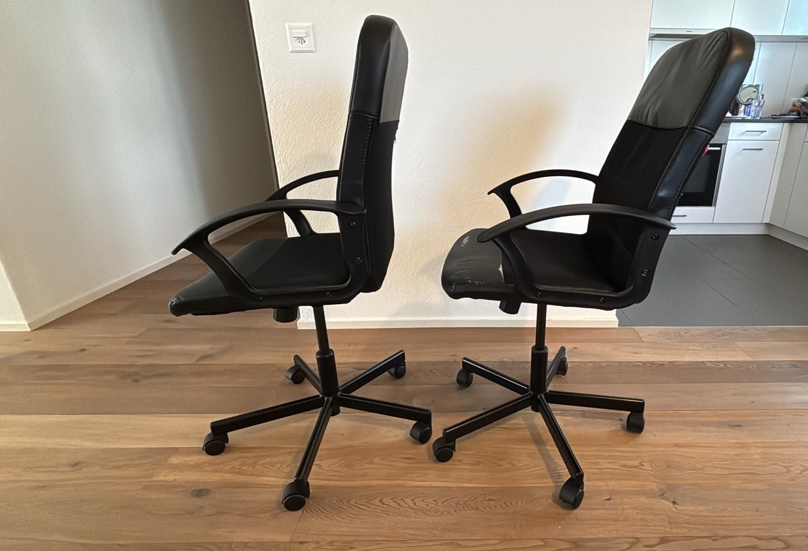 Ikea Sedie: 2 schwarze Bürostühle | IKEA – Usato da Schübelbach venduto da APS_89 1