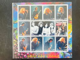2000 Led Zeppelin Kalmykia  Block **  (A213)
