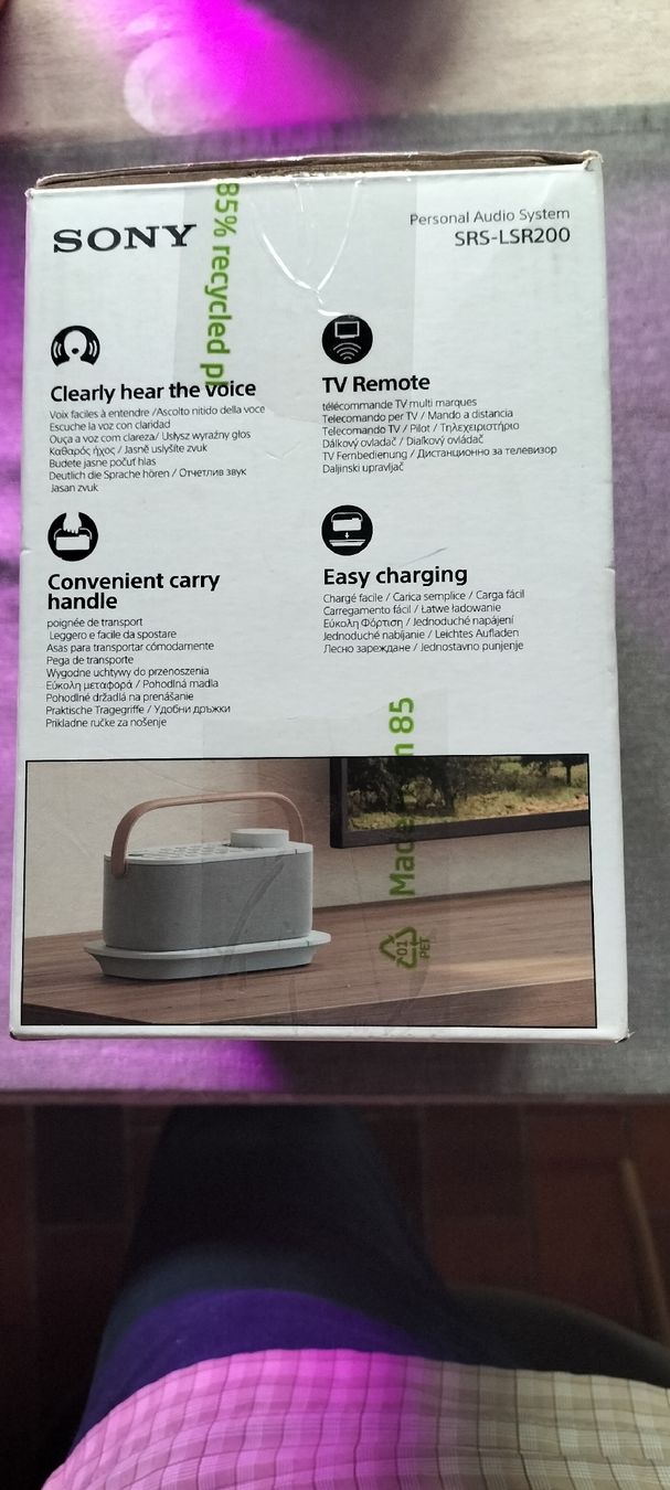 Sony Casse acustiche: Wireless Handy TV- Speaker SONY SRS- LSR200 – Nuovo (secondo la descrizione) da Lamboing venduto da Pyewacket19001 2