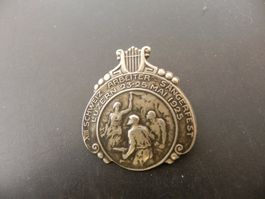 Altes Musik Abzeichen Arbeiter Sängerfest Luzern 1925