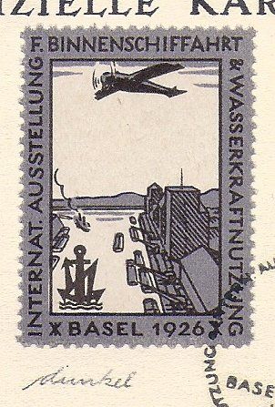 Tutti i francobolli: AVIATION, VOL BASEL - SCHAFFOUSE – Usato da Les Verrières venduto da Scampi0 1