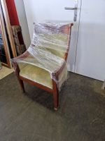 Sessel  antik Single arm chair  gondole empire fauteuil