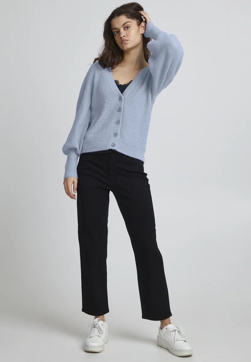 Giacche: Blaue Strickjacke ICHI – Usato da Wallisellen venduto da Miu_ 1