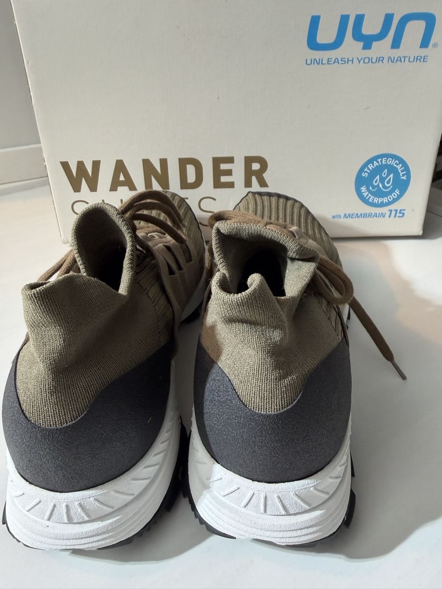 UYN Herrenschuhe: Chaussures UYN Wander 41 vert bronzé neuf  – Neu und originalverpackt aus Brügg BE von Goob 4