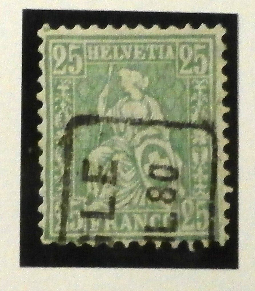 Tous les timbres: CH sitzende Helvetia Aigle – D'occasion à Kehrsatz par Bernherb2