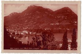 Lugano, monti Bré e Boglia, posta militare 1929