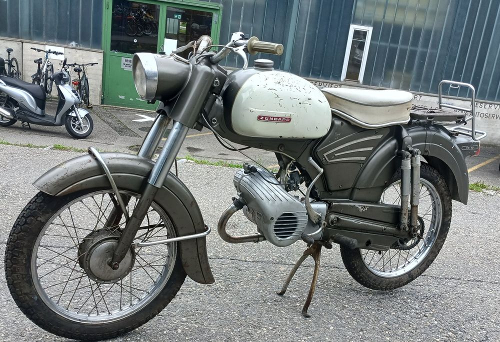 Zündapp KS50, Falconett,1964 Scheunenfund, zum Restaurieren. | Kaufen ...