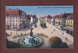 LA CHAUX-DE-FONDS - Fontaine monumentale - 1933