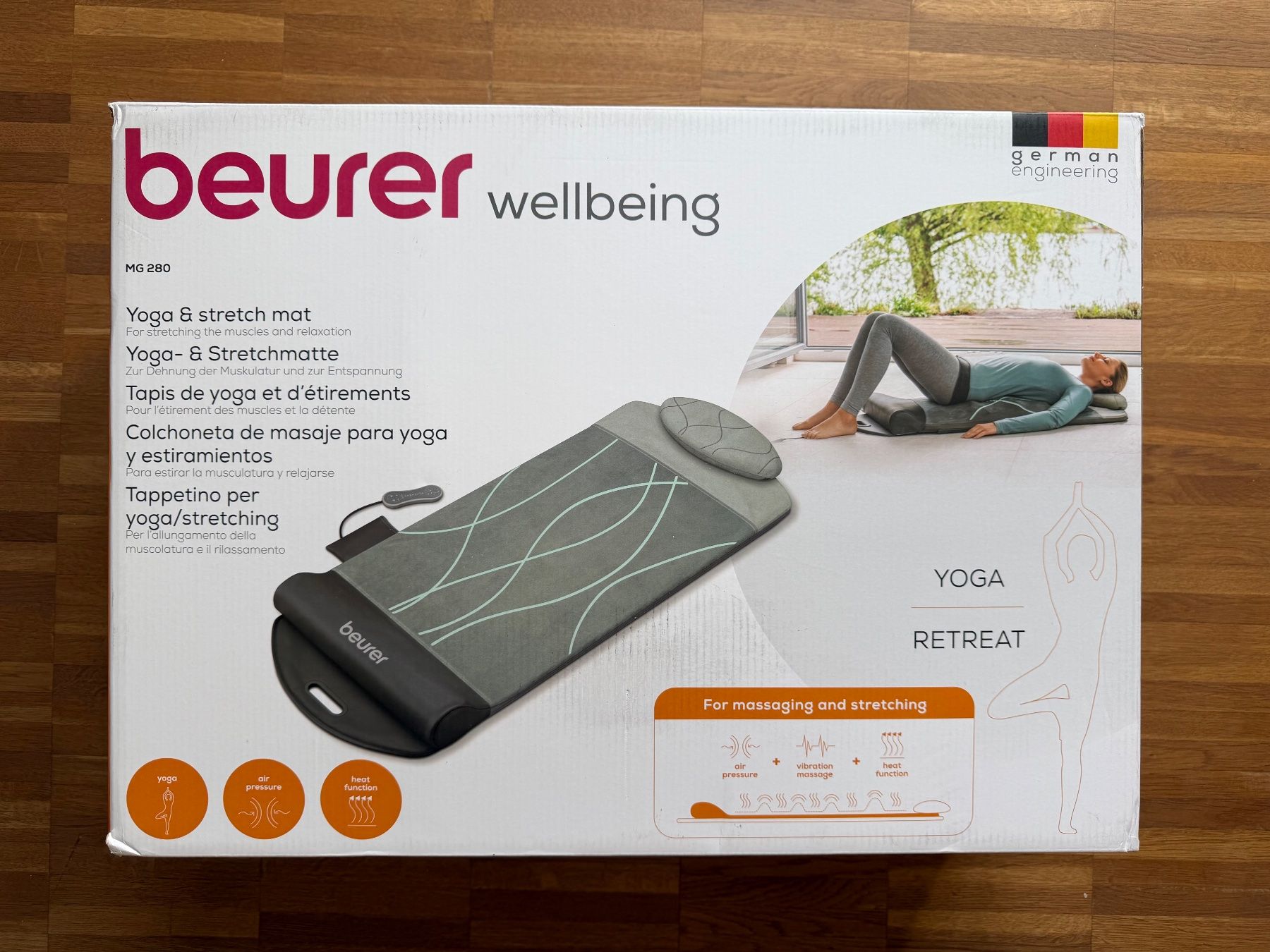 Beurer Dispositivi per massaggi: Beurer MG280 -  Yoga- und Stretchmatte – Nuovo (secondo la descrizione) da Zürich venduto da mak_cd9r