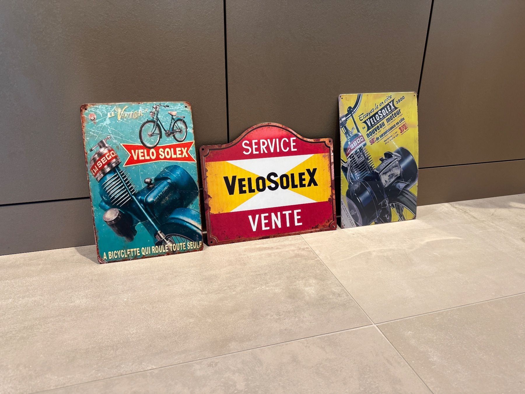Solex Schilder: Ab 1.- CH /%% Velo SOLEX Design Vintage Tafel NEU ! SCHILD! – Neu und originalverpackt aus Seon von Aaargauer01 2