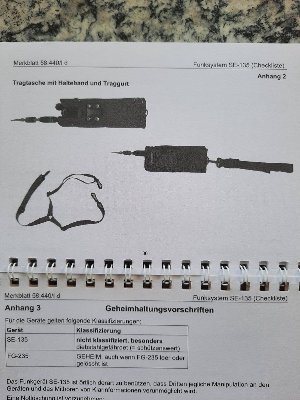 Libri: Funksystem SE-135 - Checkliste – Usato da Ruswil venduto da Sammlergeist 3