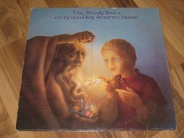 LP - MOODY BLUES - EVERY GOOD BOY DESERVES FAVOUR