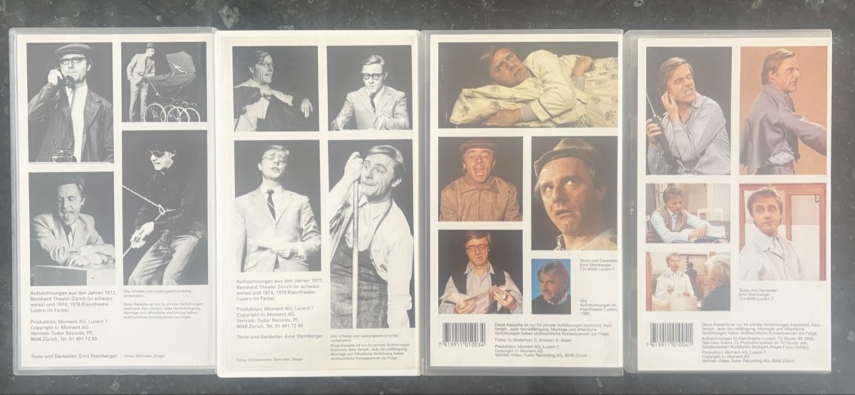 Tutti i VHS: Emil 1-4 VHS Video Kassetten – Usato da Steffisburg venduto da LollipopRM69 1