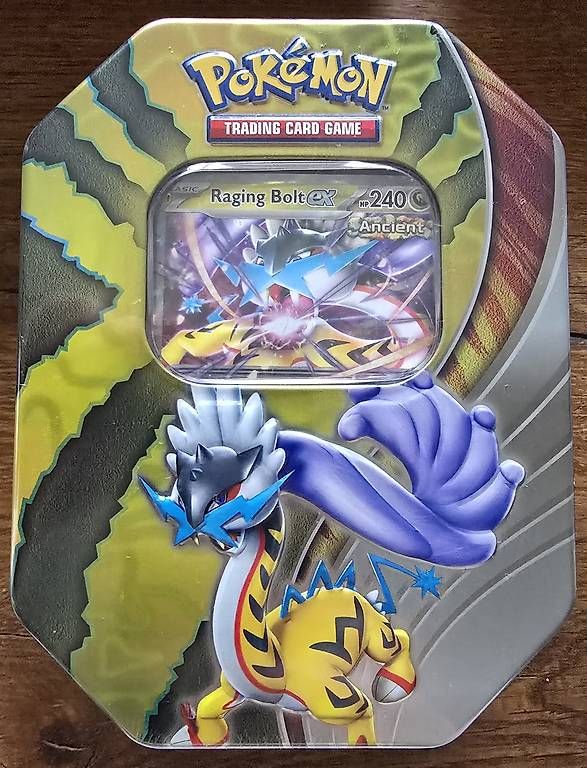 Pokémon Carte collezionabili: Pokemon Raging Bott ex Tin – Nuovo e nell'imballaggio originale da Niederlenz venduto da mon_c7lk