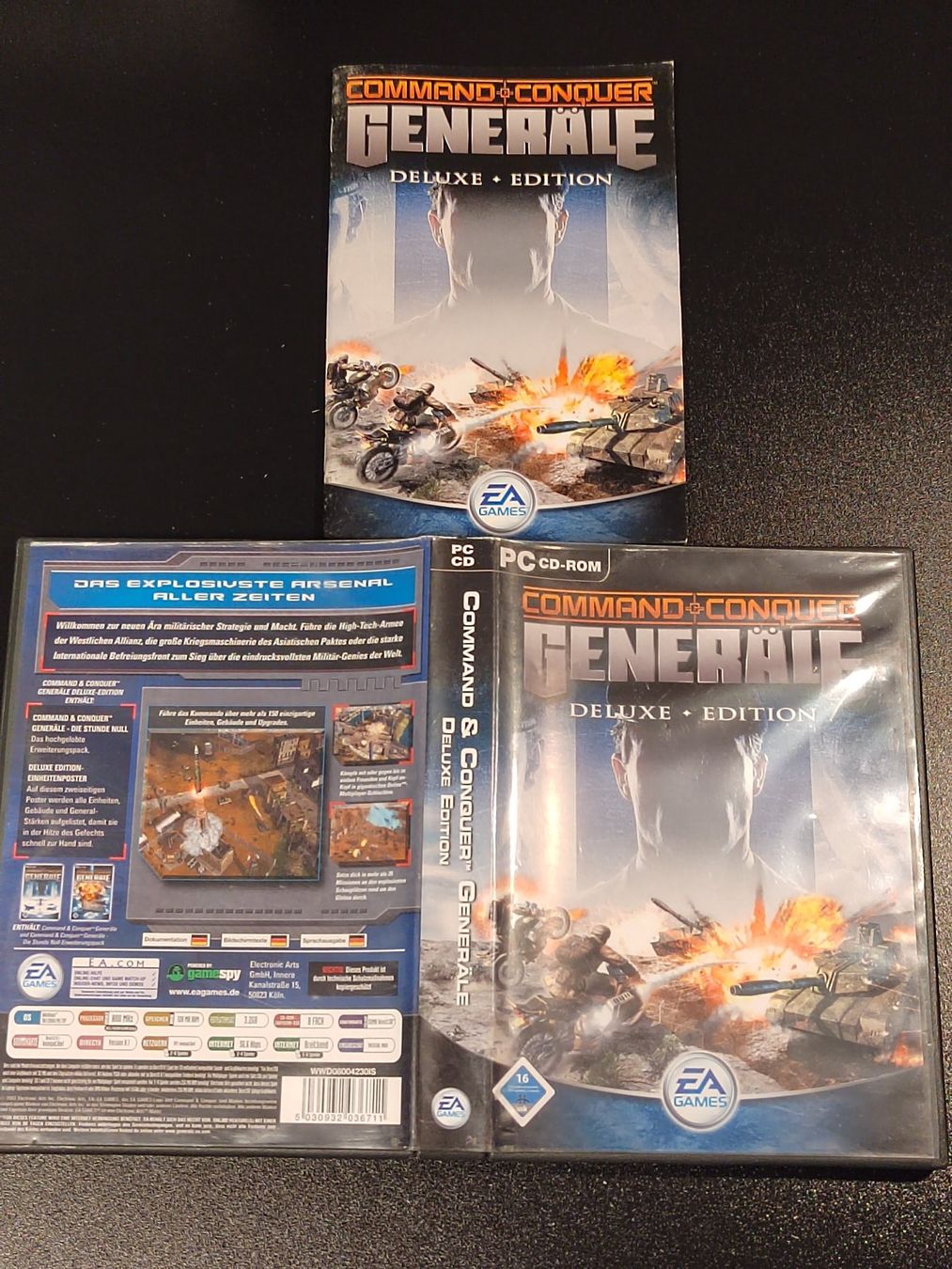 Giochi: Command & Conquer Generals Deluxe Edition PC DE 2003 – Usato da Fribourg venduto da Nooky