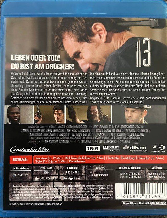Tutti i DVDs: 13 - Actionthriller mit Jason Statham! – Usato da Beringen venduto da Mantafisch1 1