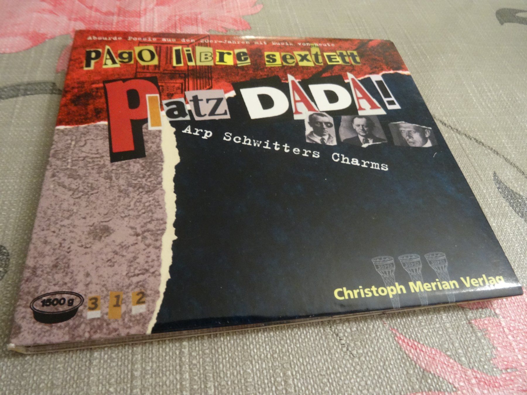 CD: PAGO Libre Sextett - Platz DADA! Arp Schwitters Charms CD – Usato da Olten venduto da Disc-Ausverkauf