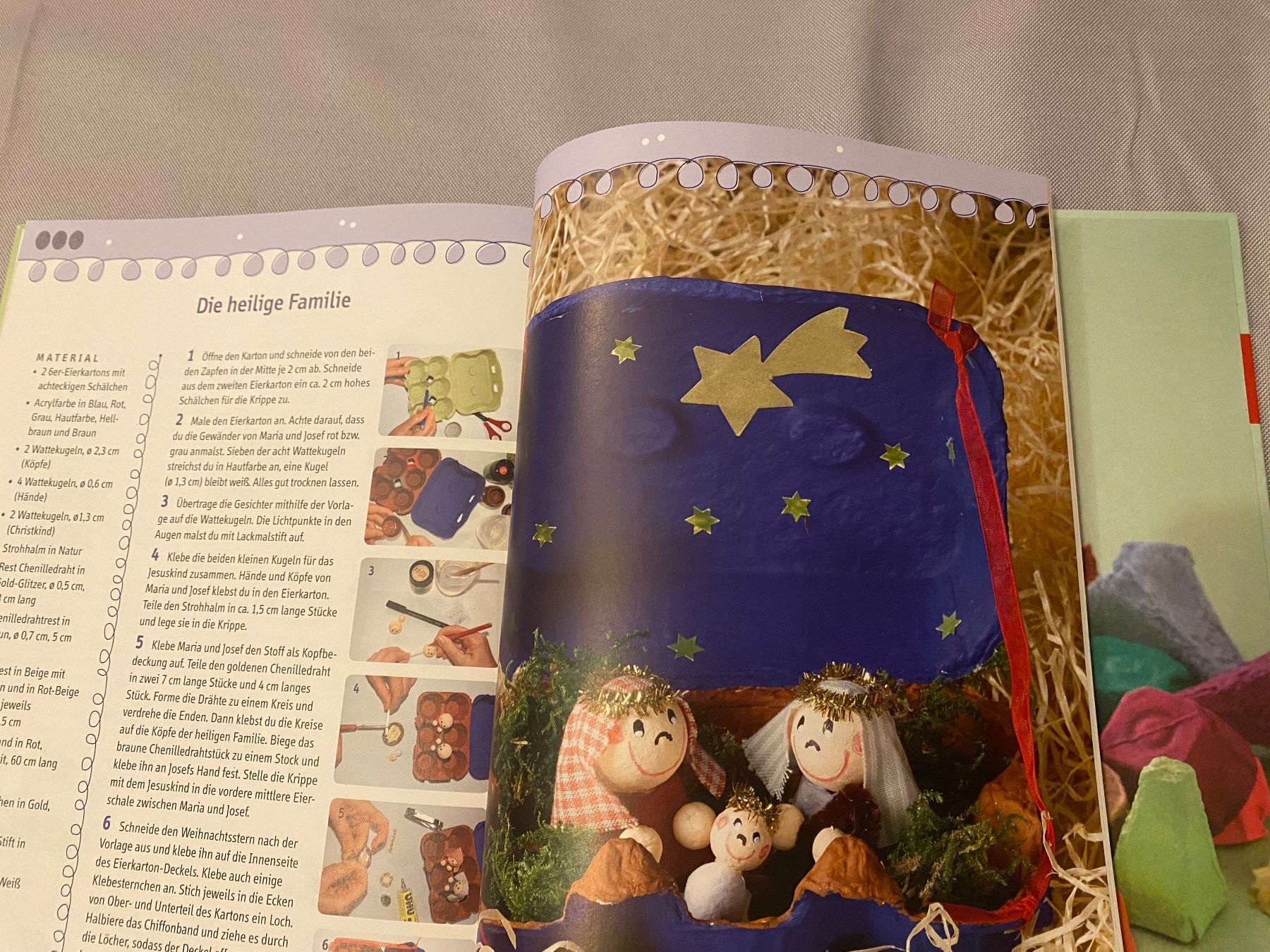 Livres: Bastelbuch Eierkarton Basteln Buch Kinder Feste NEU – Neuf (Voir description) à Basel par him_5r5n 5