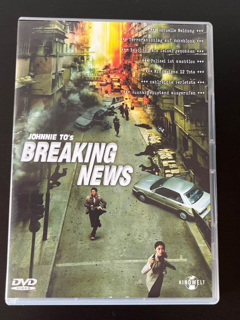 Tutti i DVDs: DVD - Johnnie To's Breaking News – Usato da Luzern venduto da Jiggy_8898