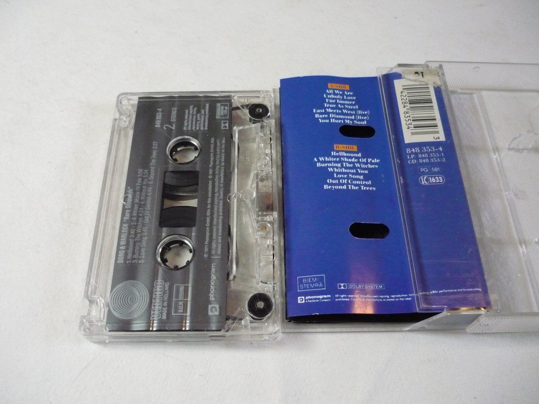 Kompaktkassetten: MC Kassette Pop Rock - Doro - Warlock – Gebraucht aus Beringen von Flatretriever 2