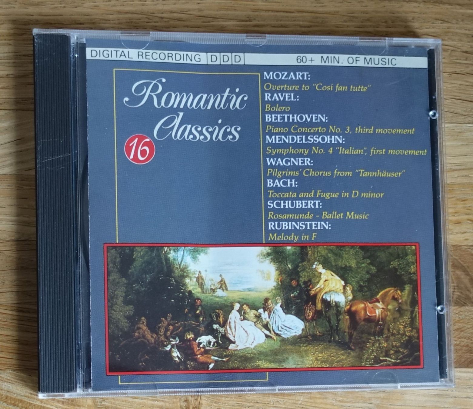 CD: Romantic Classics 16 - F31 – Usato da Sessa venduto da fraenklishop