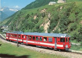 Realp   UR  -   Furka-Oberalp-Bahn  (Pendelzug)