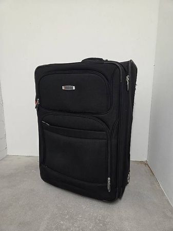Delsey Reisekoffer / Trolley schwarz  gross