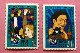 Briefmarken aus Sowjetunion (CCCP) gestempelt 