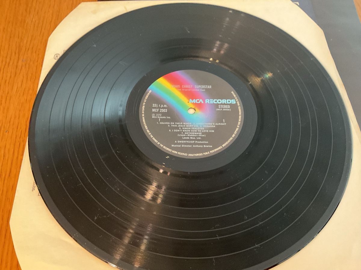 Dischi in vinile: Jesus Christ Superstar Schallplatte Originalversion! – Usato da Steinach venduto da Quarkie 4