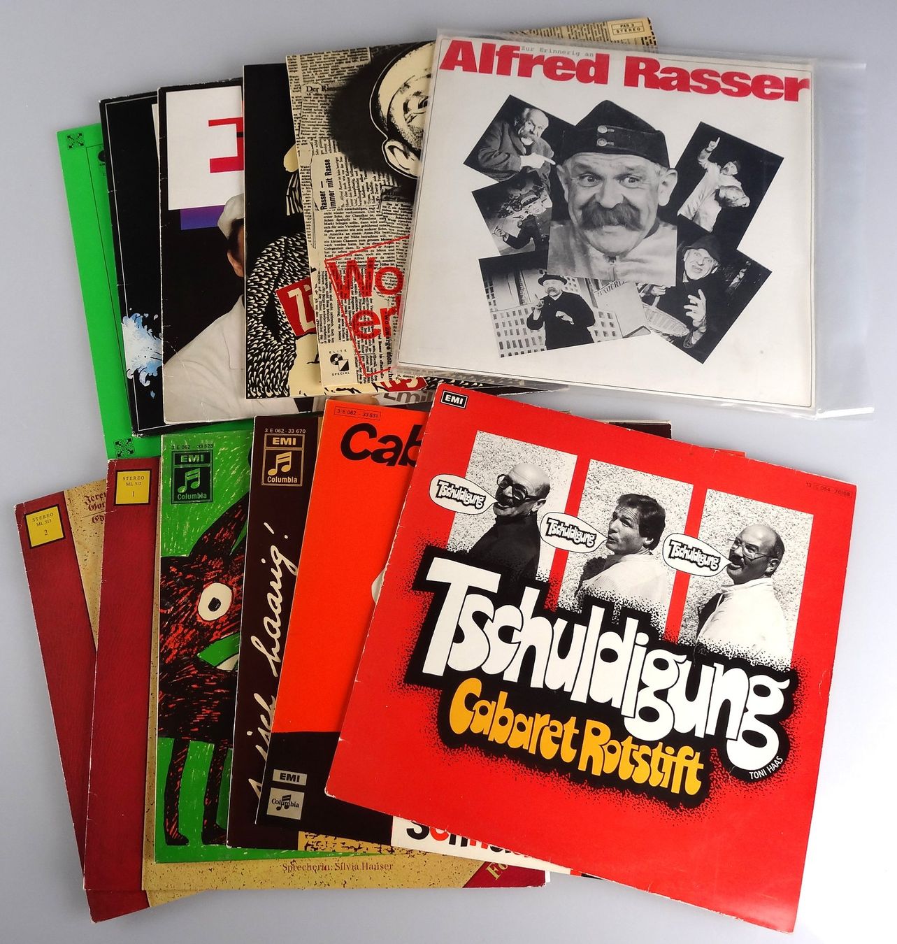 Dischi in vinile: Schallplatten Lot Schweizer Comedy & Cabaret 2 – Usato da Rüti ZH venduto da Restwert_Rueti_ZH