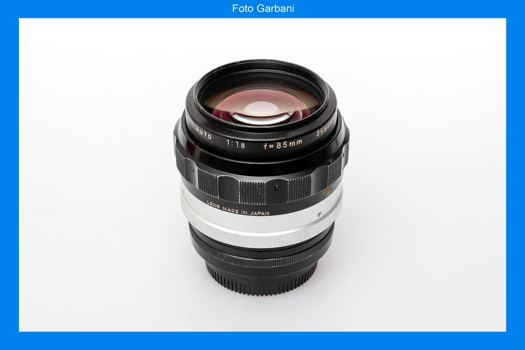 Nikon Obiettivi: Nikon-H.C 85mm f1.8 – Usato da Muralto venduto da FotoGarbani