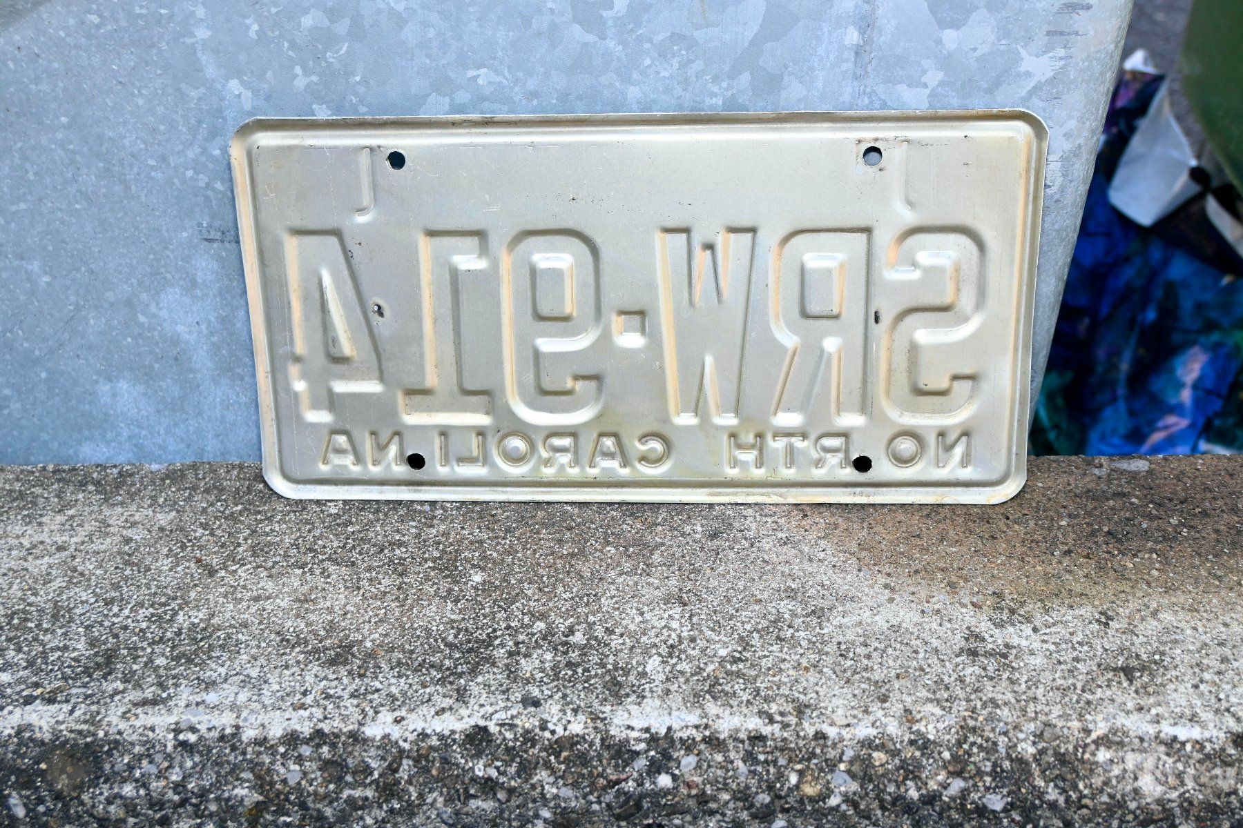 Schilder: US Nummernschild NORTH CAROLINA 1985 – Gebraucht aus Pfaffhausen von mono_rec 3