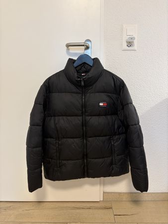 Damen Winterjacke Schwarz, Tommy Jeans, Grösse M