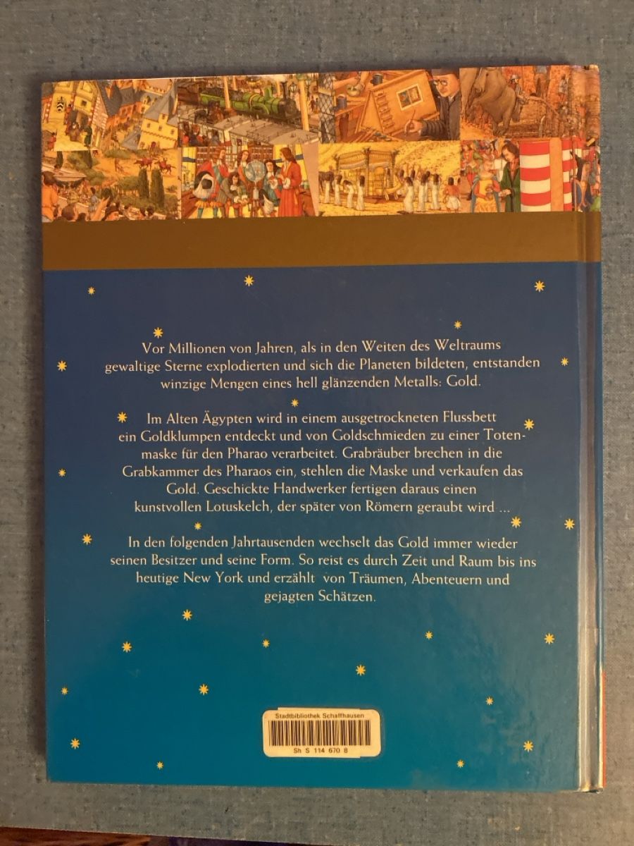 Bücher: Kinderbuch "Jagd nach dem GOLD" – Gebraucht aus Schaffhausen von purzel51 1
