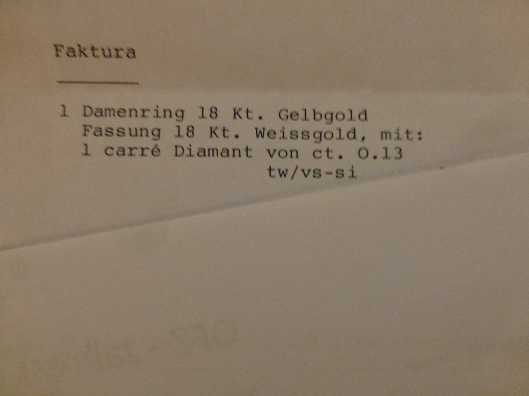 Anelli: Damenring aus 18 Kt. Gelbgold – Usato da Eschenbach LU venduto da Orchi 3