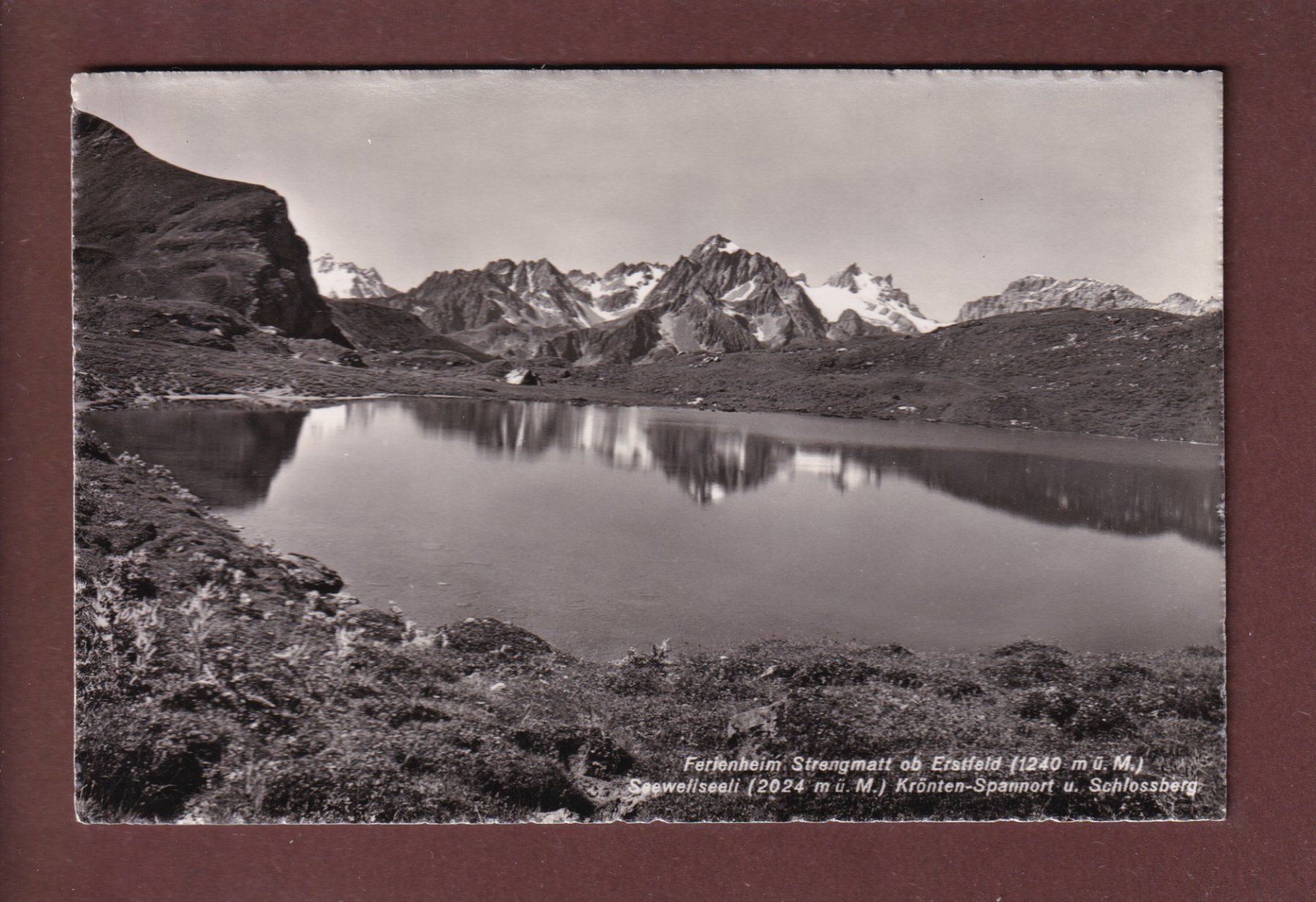 Cartoline postali: SEEWELISEE ob Erstfeld – Usato da Pully venduto da nicecards
