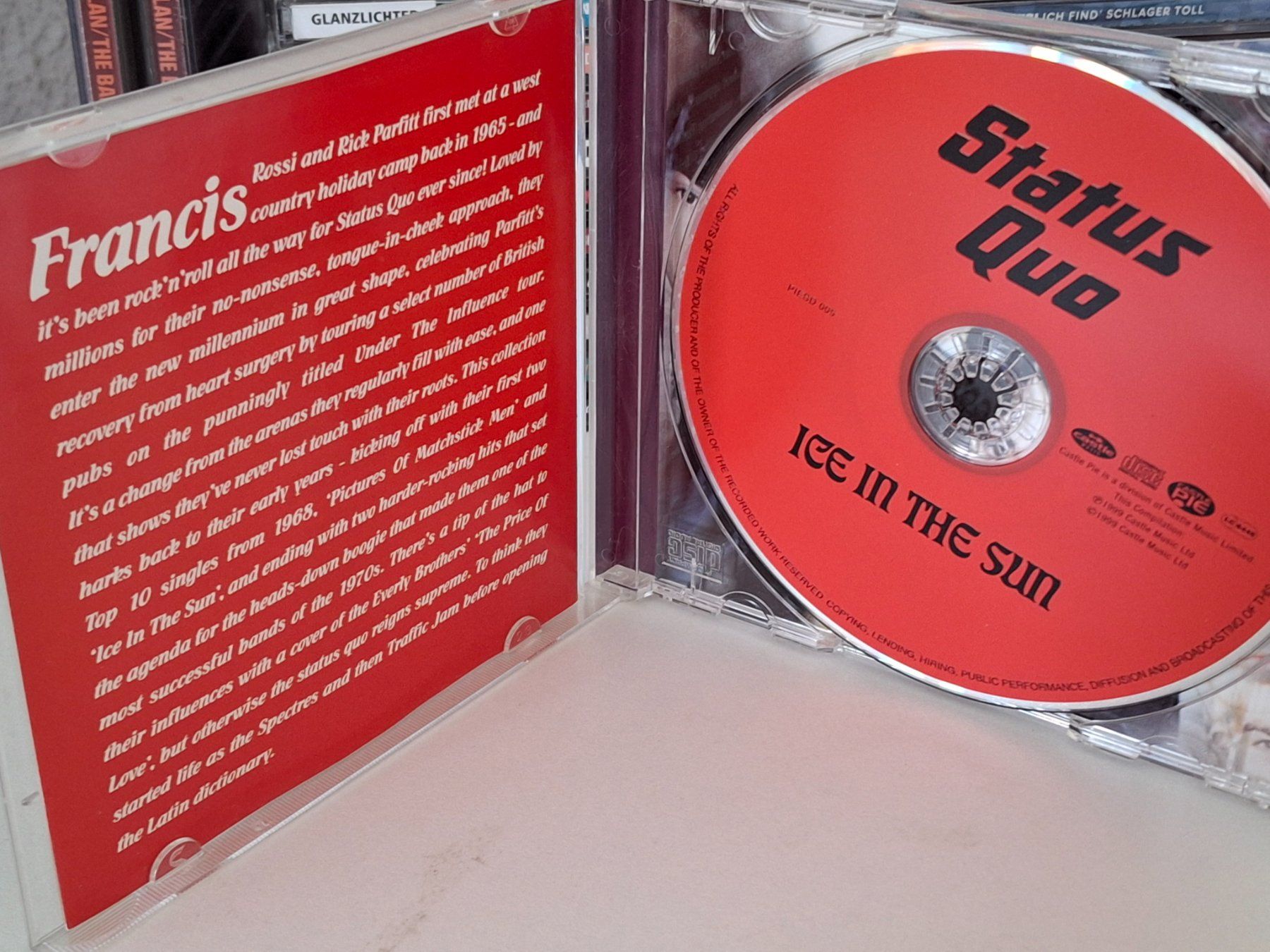 CDs: CD Status Quo - Ice in the Sun – D'occasion à Aarberg par Jackup1 2