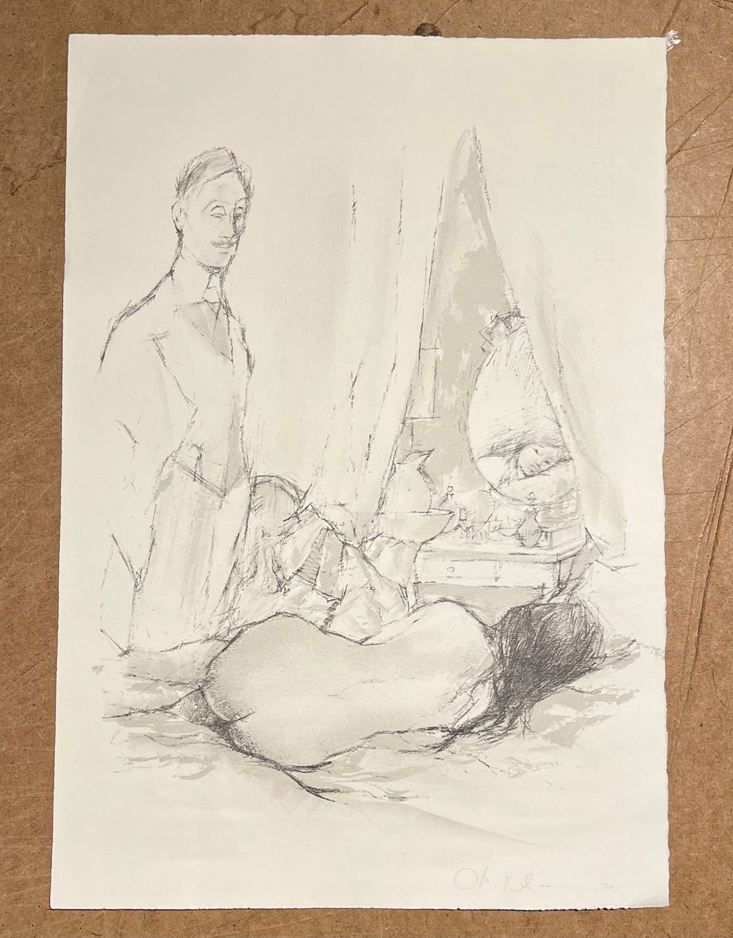 Grafica & Litografie: Otto Bachmann 1915-1996  LITHOGRAPHIE – Usato da Gersau venduto da kunst-online 1