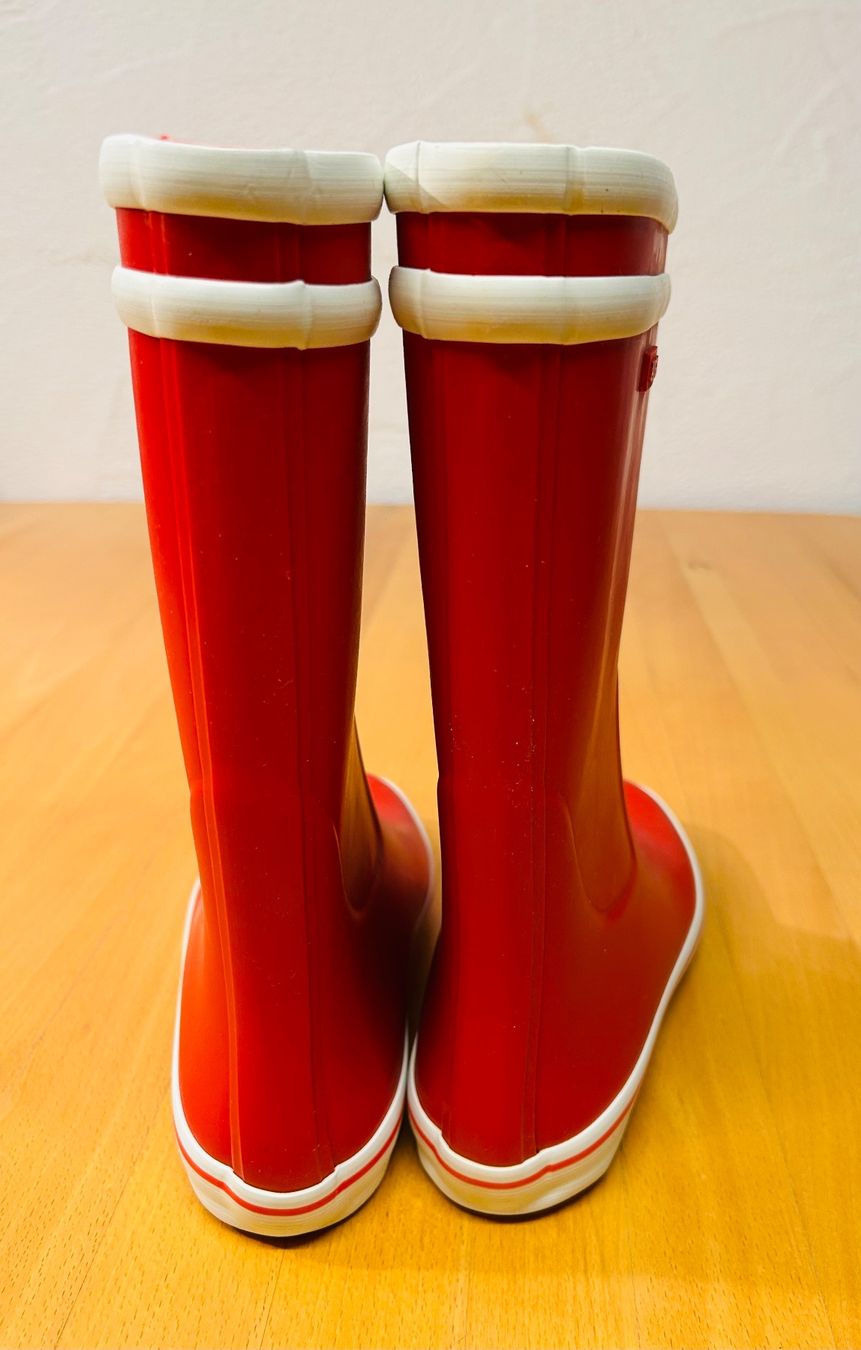 Damenschuhe: AIGLE Gummistiefel Rot neue.Gr. 36 – Neu und originalverpackt aus Niederglatt ZH von adi_99tq 3