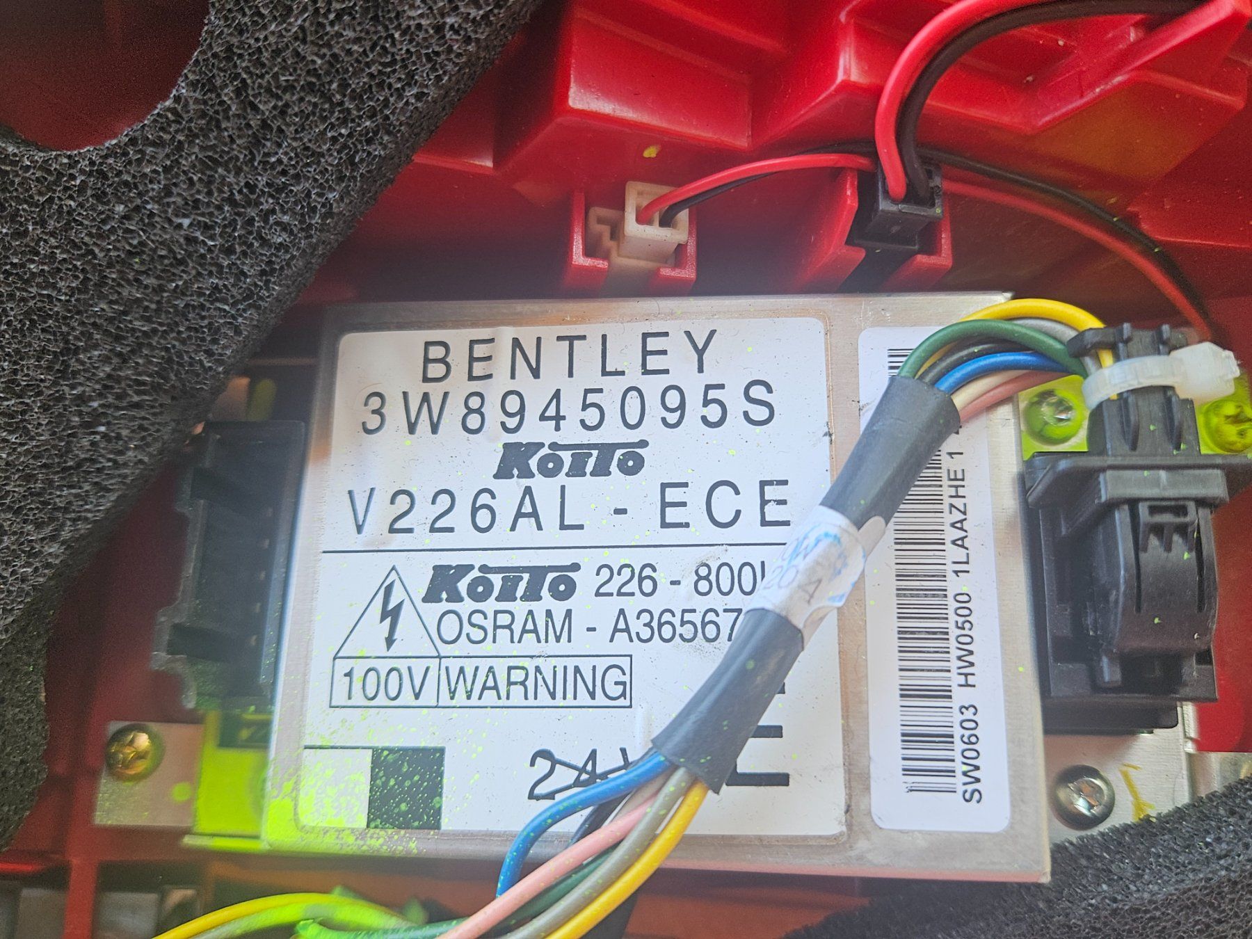 Bentley Alle Autoersatzteile: Bentley Continental GT Rücklicht Links – Gebraucht aus Forch von SupRacer 6