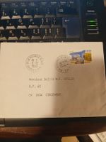 Lettre France 1993 avec timbre rare ! La Rochelle