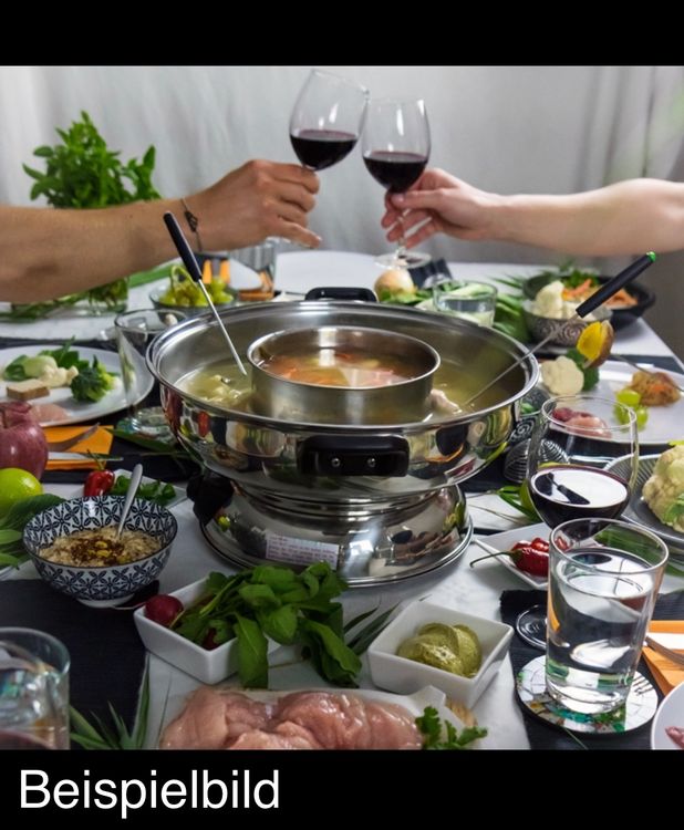 Mongolentopf/Fondue Gemüse/Fleisch (Neu und originalverpackt) in ...