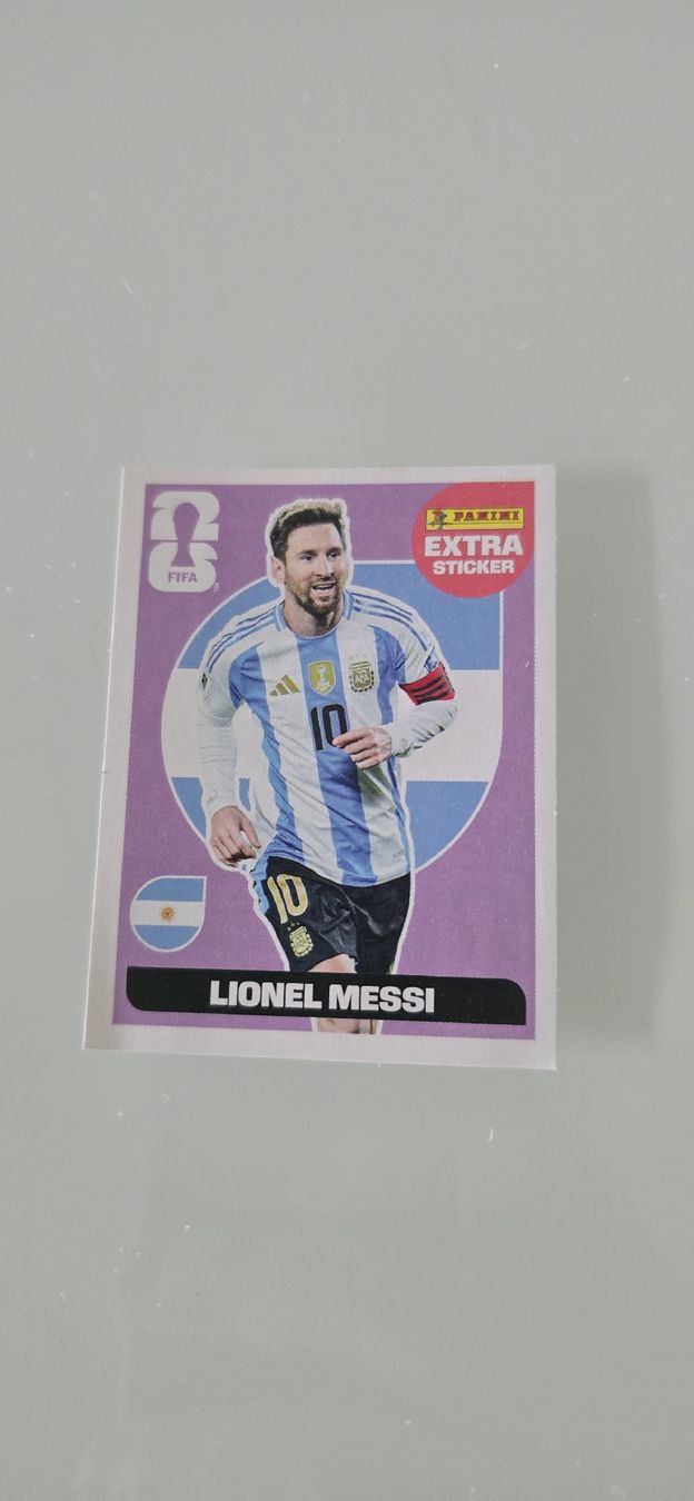 Panini Carte collezionabili: Extra Sticker Lionel Messi – Nuovo (secondo la descrizione) da Baar venduto da Peugeot1988