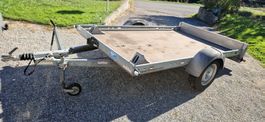 Remorque plateau 1500kg avec rampes alu/expertisée 